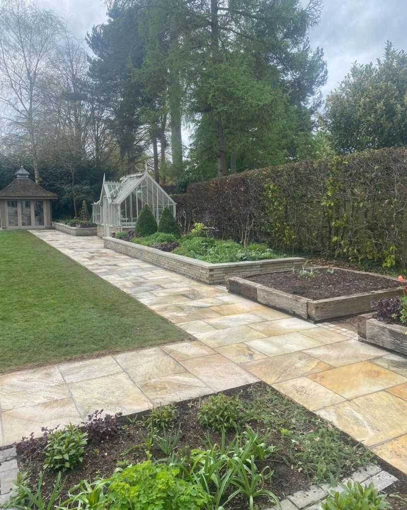 Paving Alderley Edge